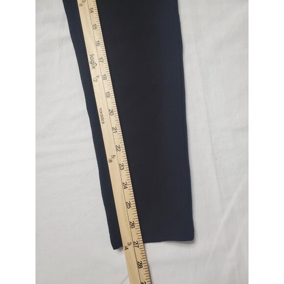 Betabrand Classic Dress Pants Size M Black Stretch Wrinkle Resistant Mid Rise - Picture 3 of 7